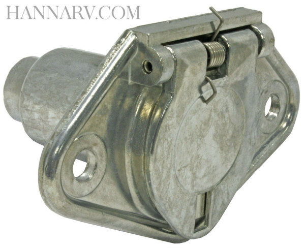 6-Pole Zinc Trailer Wiring Connector - Vehicle End - S602